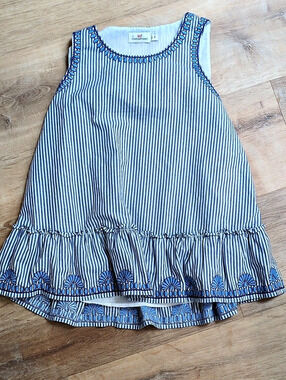 Vineyard Vines Striped Peplum Top
